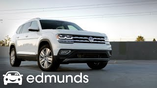 2018 Volkswagen Atlas Review  Edmunds [upl. by Aekan]