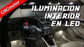 Poner iluminación interior en LED  Consejos [upl. by Frants703]