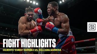 HIGHLIGHTS  Gilberto Zurdo Ramírez vs Sullivan Barrera [upl. by Ayam327]