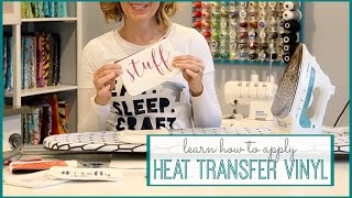 How to Apply Heat Transfer Vinyl [upl. by Walford]