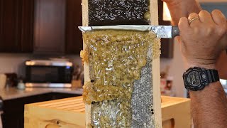 Extracting Honey Without an Extractor [upl. by Leidag299]