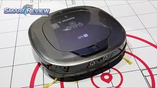 CES 2016  LG HomBot Turbo Plus  Robotic Vacuum Cleaner  Demonstration  Hombot [upl. by Huda]