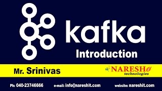 Kafka Introduction  Kafka Tutorial Videos  Mr Srinivas [upl. by Peltier]