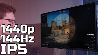 Gigabyte G27Q Review  Cheap 1440p 144Hz IPS  TechteamGB [upl. by Iccir]