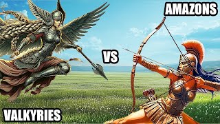 What if the NORSE VALKYRIES confronted the GREEK AMAZONS [upl. by Midas]