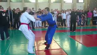 Judo vs Karate real fight [upl. by Kimberlee]