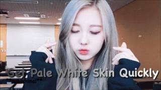 Get Pale White Skin Quickly subliminal [upl. by Nomad438]