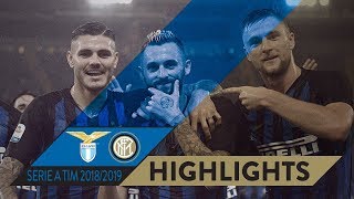 LAZIO 03 INTER  HIGHLIGHTS  Nerazzurri dominant in Rome  Matchday 10 Serie A TIM 201819 [upl. by Ecad]