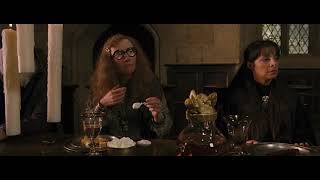 Professor Trelawney Eating in the Great Hall Extended  Order of the Phoenix Deleted Scene [upl. by Shirah]