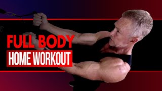 Full Body Resistance Band Workout At Home For Beginners [upl. by Ralip]