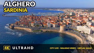 Alghero Sardinia  Drone 4K [upl. by Chester]