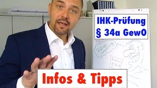 IHKSachkundeprüfung § 34a GewO  Infos amp Tipps [upl. by Zoha]