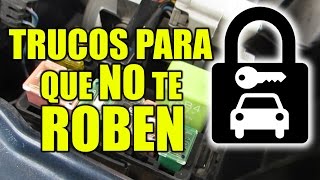 3 TRUCOS  LIFE HACKS para PROTEGER TU COCHE de ROBOS 🚗 [upl. by Yaf]