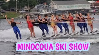 MINOCQUA BATS SKI SHOW [upl. by Friede]