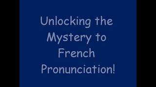 French Pronunciation Tips for Beginners [upl. by Severson126]