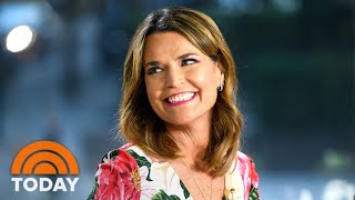 Savannah Guthrie Gets Emotional On Her 10th Anniversary With TODAY [upl. by Noskcaj]