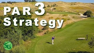 3 Way to Play a Par 3  Golf Strategy [upl. by Schubert]