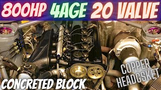 800hp 4age Build Part 1 [upl. by Avraham]