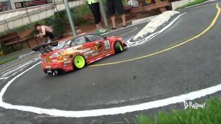 2010 8 7 RC Drift Real Circuit [upl. by Hsakiv]