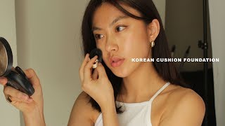 Testing Korean Cushion Foundations Darkest Shade  Haley Kim [upl. by Hull994]