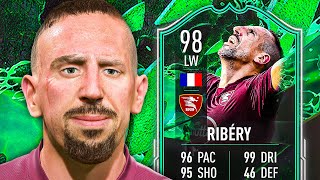 THE BEST DRIBBLER IN THE GAME 😍 98 Shapeshifters Ribéry Player Review  FIFA 22 Ultimate Team [upl. by Bittencourt]