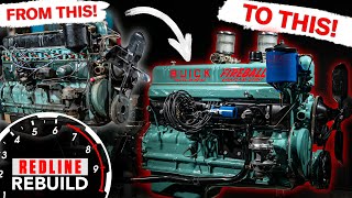 FULL Engine Restoration Buick Straight8 Engine TimeLapse  Redline Rebuild [upl. by Rosanna]