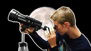 Celestron 70mm Travel Scope Review [upl. by Owades]