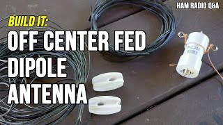 Off Center Fed Dipole OCF Antenna  Ham Radio QampA [upl. by Chui712]