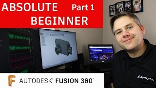 Fusion 360 Tutorial for Absolute Beginners— Part 1 [upl. by Jody233]