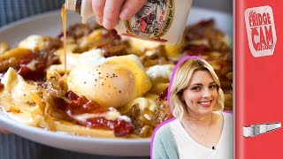 Breakfast Poutine Recipe ft Estée Lalonde  Sorted Food [upl. by Arehahs786]