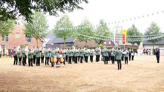 SchüWe 2018 Polonaise und Zapfenstreich des allgemeinen Schützenvereins Lette am 22 Juli [upl. by Fradin]