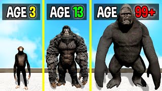 Survive 99 YEARS as KING KONG in GTA 5 [upl. by Nylirehs]