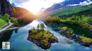 Amazing Nature Scenery in 4K  Breathtaking Nature amp The Best Relax Music [upl. by Darell837]