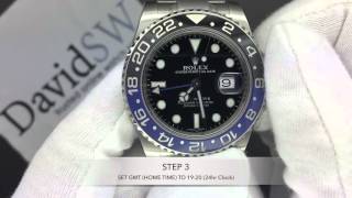 GMT Master 2 Basic Tutorial [upl. by Brnaby]