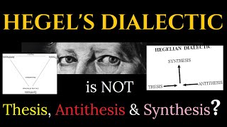 Why Hegels Dialectic is NOT thesis antithesis and synthesis  Closereading [upl. by Ellie]