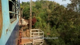 Traveling from Visakhapatnam to Araku Valley by train [upl. by Sirromad]