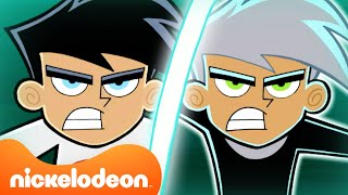 Every Time Danny Phantom Goes Ghost 👻  Nicktoons [upl. by Ahsakat]