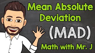 Mean Absolute Deviation MAD  Math with Mr J [upl. by Evered556]