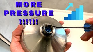 How To Increase Shower Head Water Pressure [upl. by Brig]