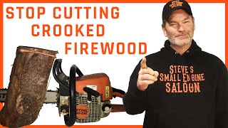 How To Repair A Chainsaw That Cuts Crooked [upl. by Luby]