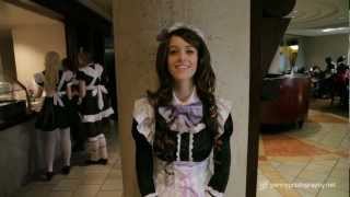 AUSA MY CUP OF TEA MAID CAFE 2011 [upl. by Ahsaekal]