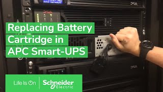 Replacing the Battery Module in a SMX Series APC SmartUPS  Schneider Electric Support [upl. by Nitsid]