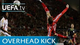 Peter Crouch overhead kick  Liverpool v Galatasaray  200607 [upl. by Seymour]