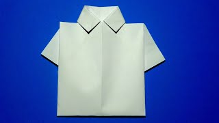 Camisa de Papel  Origami paso paso [upl. by Wiencke]