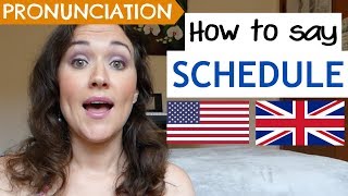 How to Pronounce SCHEDULE US UK amp Australian pronunciation [upl. by Francisca581]