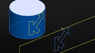 How to WrapProject Sketch on Curved SurfaceCurved Extrusion in SolidWorksJOKO ENGINEERING [upl. by Ahsytal675]