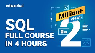 SQL Full Course  SQL Tutorial For Beginners  Learn SQL Structured Query Language  Edureka [upl. by Oidacra]