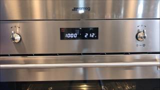 Smeg Steam Oven Instructions Tutorial SU45VCX1 SCU45VCS1 [upl. by Mears797]