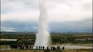 Geysir Hot Springs in Iceland [upl. by Thomson710]