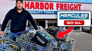 I Bought Every Hercules Tool at Harbor Freight [upl. by Repinuj]